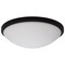 Nuvo Button, 17 Inch LED Flush Mount Fixture, Matte Black Finish, CCT Selectable, 120 Volts 62/1944 - alternate 3